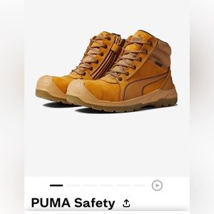 Puma Safety Tornado 6” Electrical Hazard Men’s 10.5M heavy duty work boots